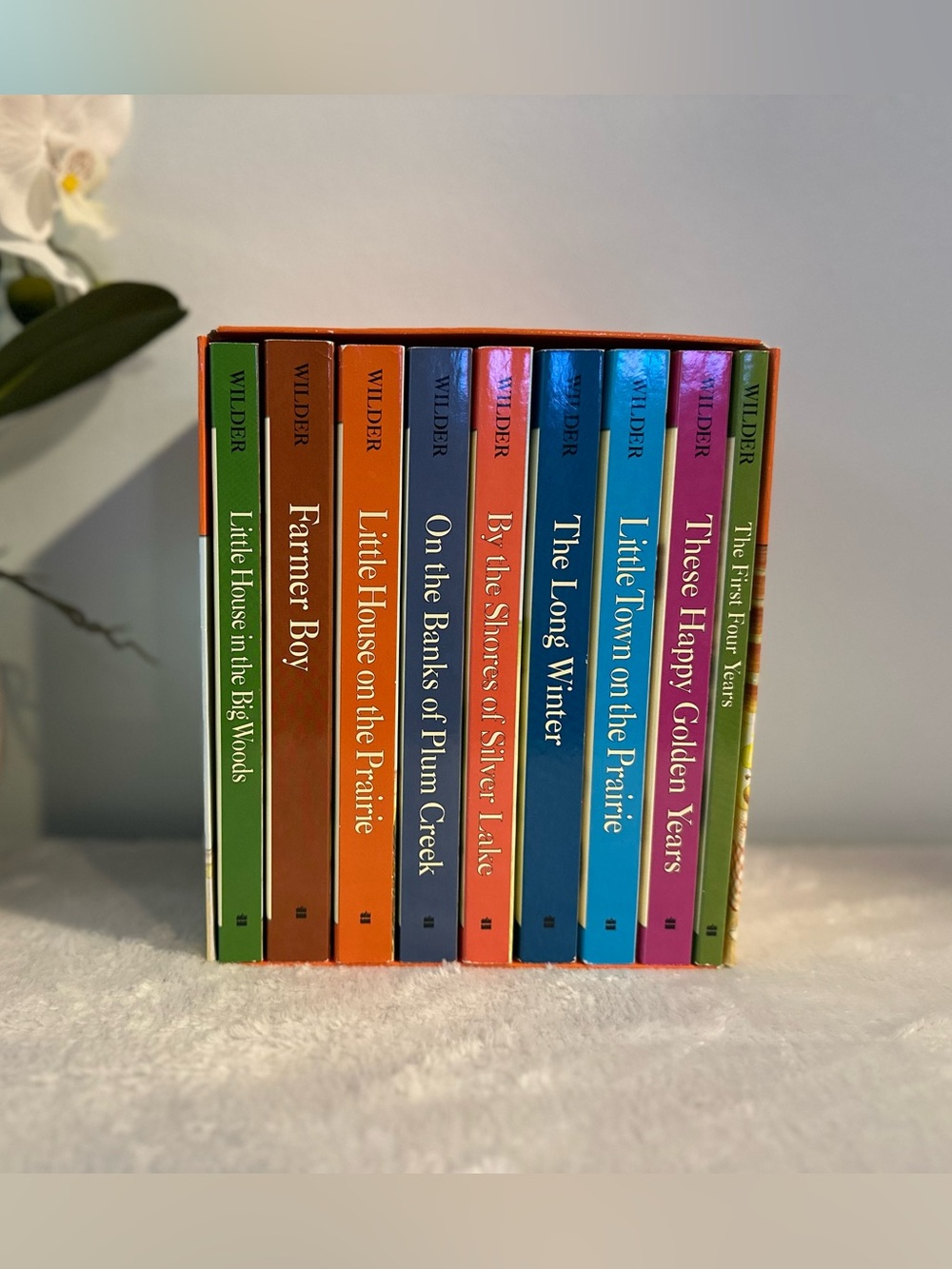 Little House Complete 9 Book Box Set by Laura Ingalls ✨ Like New ✨